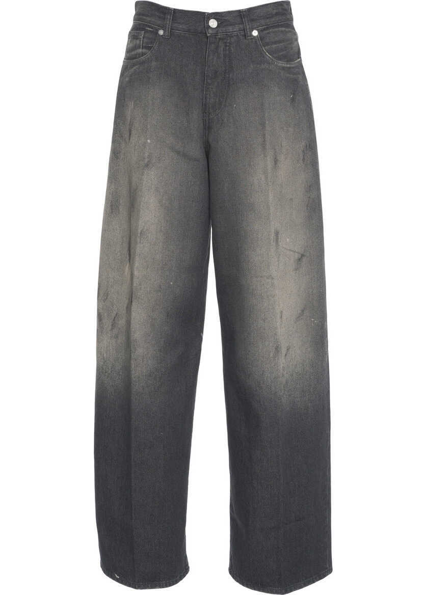 Blugi drepti Nine in the morning Loose fit jeans Gea Black Femei (BM 19305938) 1