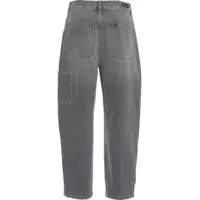 Blugi drepti Dama - Blugi drepti Liu Jo Jeans with rhinestones Grey Femei (BM 19305947) - B-mall.ro