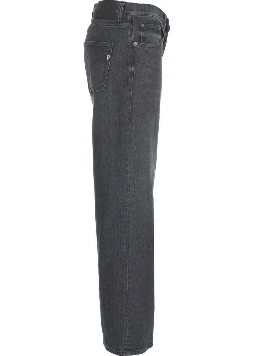 Blugi drepti Dondup Wide leg jeans Jacklyn Blue Femei (BM 19305953) 3