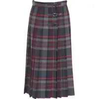 Fuste lungi Midi skirt with plaid pattern Femei
