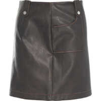 Fuste scurte Faux leather miniskirt Femei