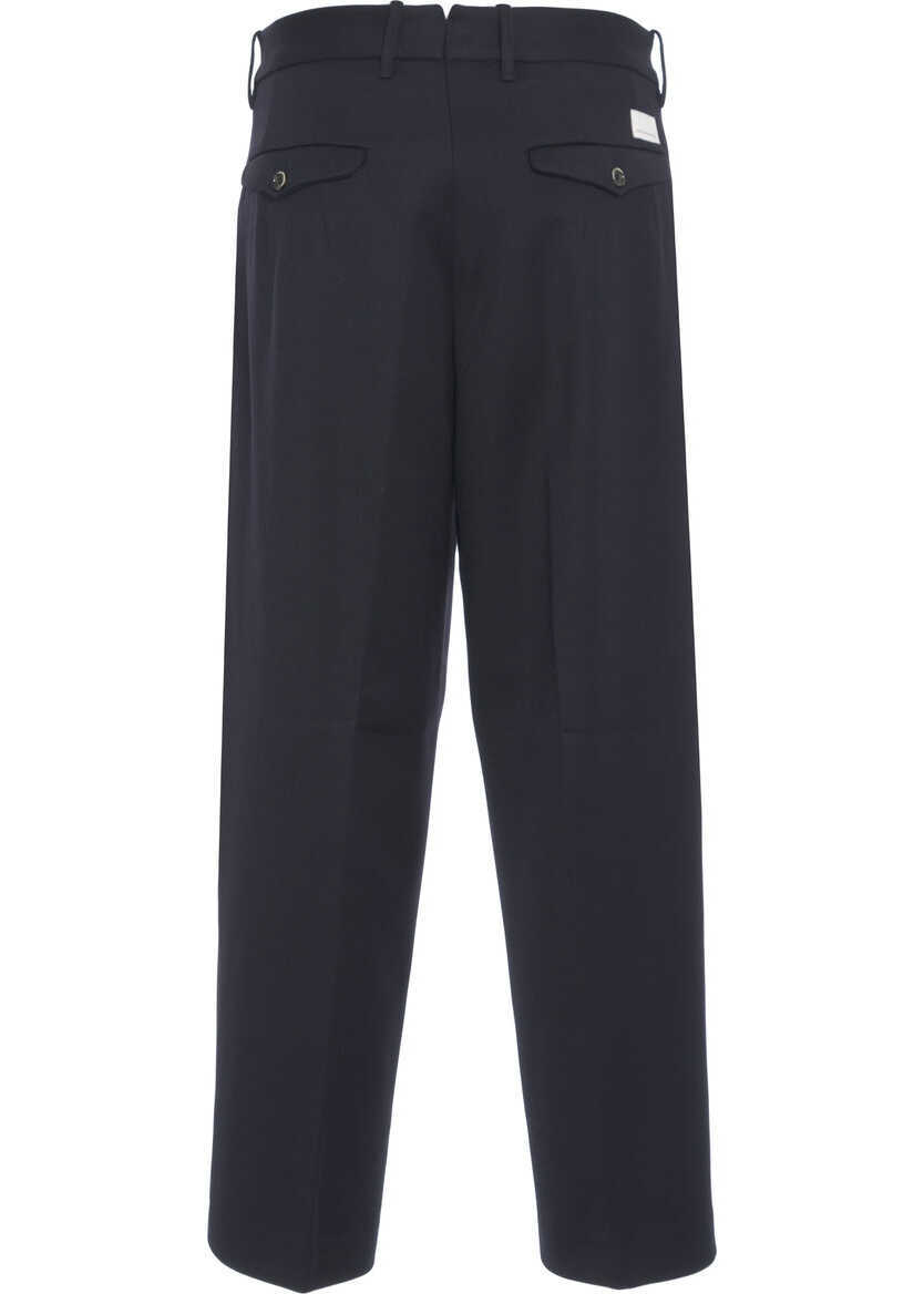 Pantaloni casual Nine in the morning Pants Meteorite Blue Barbati (BM 19305995) 4