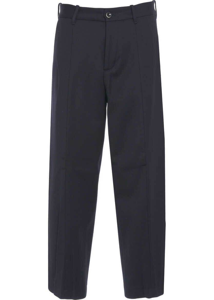 Pantaloni casual Nine in the morning Pants Meteorite Blue Barbati (BM 19305995) 1