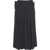 Viktoriachan Maxi skirt with pleats 'Larissa' Black