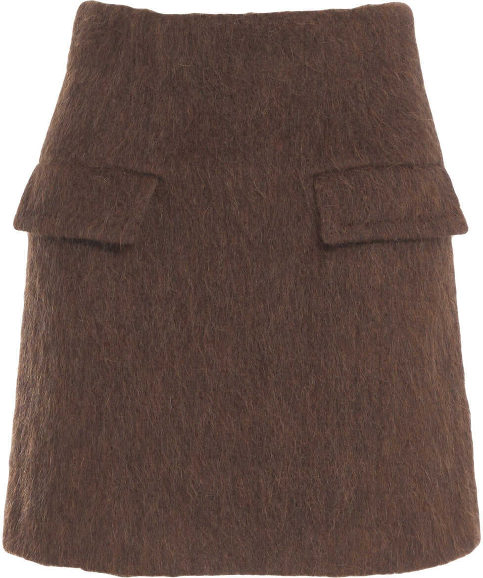 Fuste scurte Herskind Mini skirt Benjamin Brown Femei (BM 19306013) 1