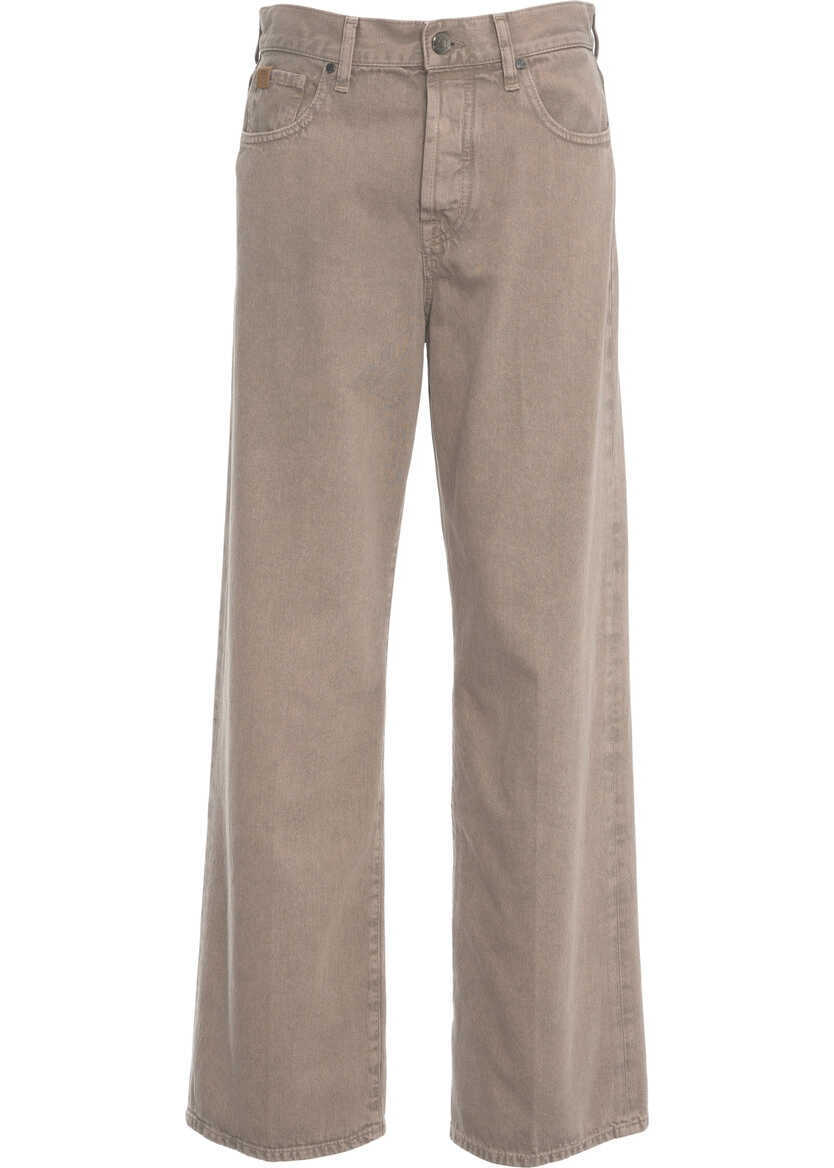 Blugi drepti Jacob Cohen Straight leg jeans Grace Taupe Femei (BM 19306016) 2