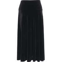 Fuste lungi Midi skirt in velvet Femei