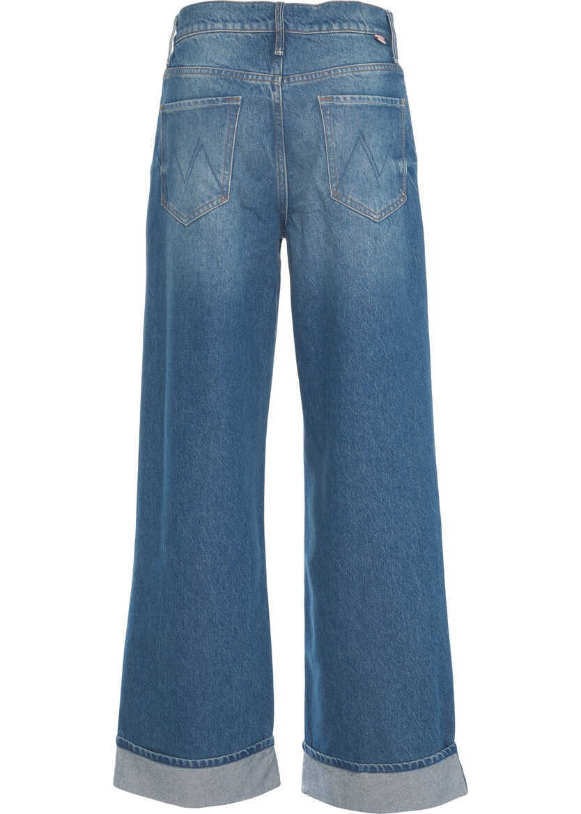 Blugi evazati MOTHER Jeans The Smoothie Blue Femei (BM 19306031) 4