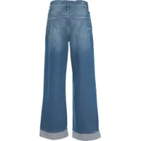 Blugi evazati Dama - Blugi evazati MOTHER Jeans The Smoothie Blue Femei (BM 19306031) - B-mall.ro