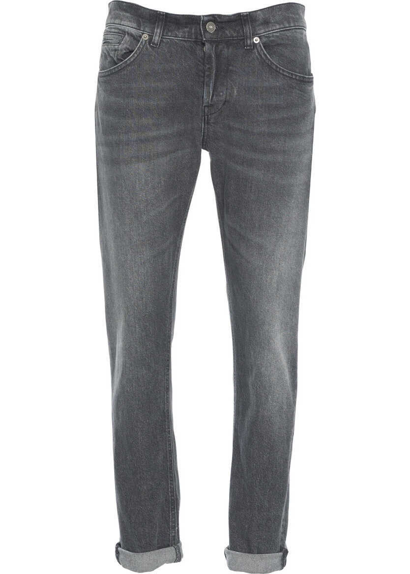 Blugi slim fit Dondup Slim fit jeans George Grey Barbati (BM 19306034) 1