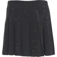 Fuste scurte Dama - Fuste scurte Pinko Mini skirt with rhinestones Marisol Black Femei (BM 19306043) - B-mall.ro