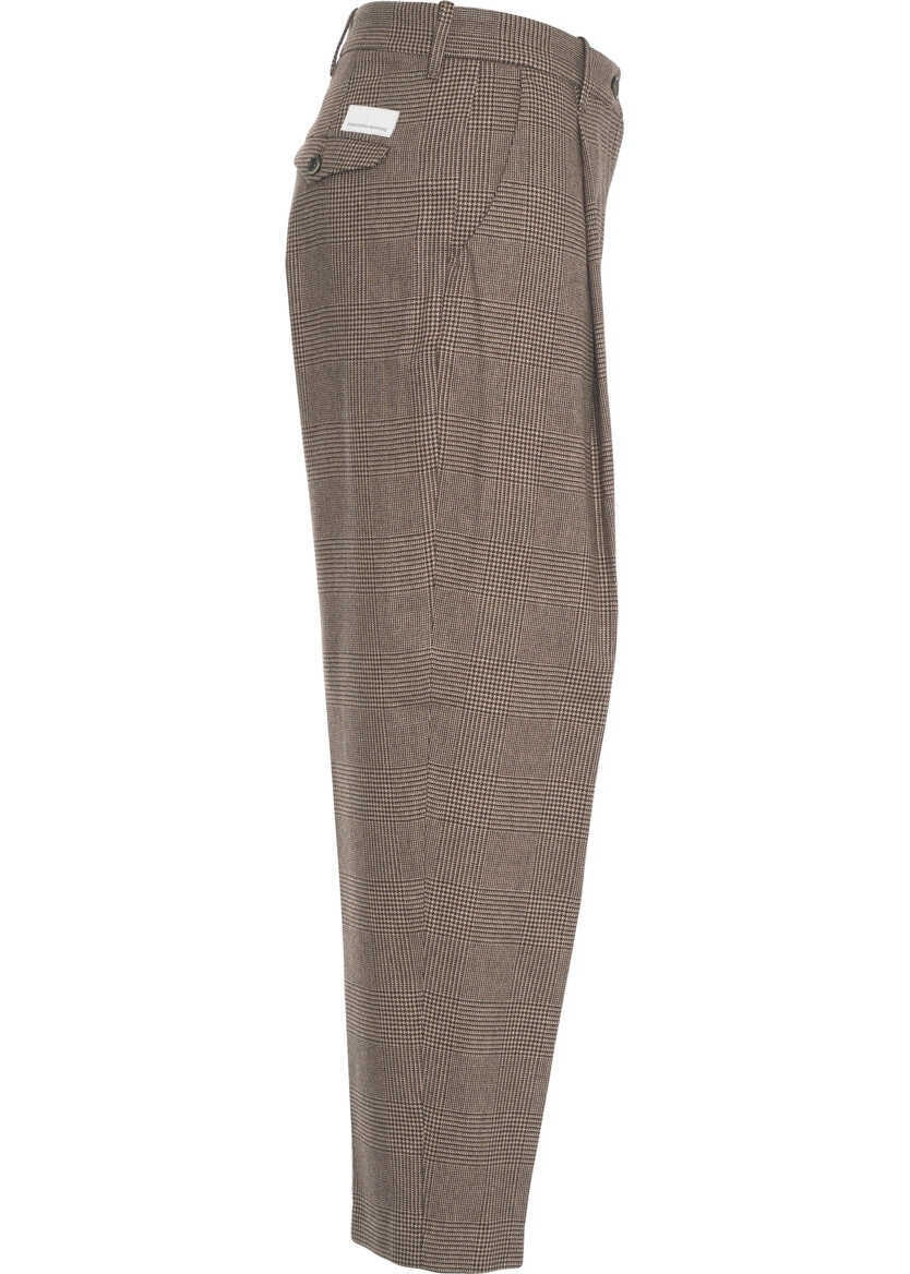 Pantaloni office Nine in the morning Chino pants Janis Brown Femei (BM 19306064) 3