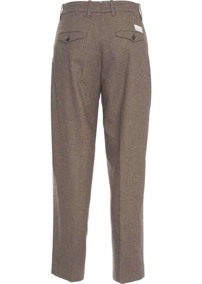 Pantaloni office Nine in the morning Chino pants Janis Brown Femei (BM 19306064) 4