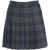 Otto d ame Pleated mini skirt Blue
