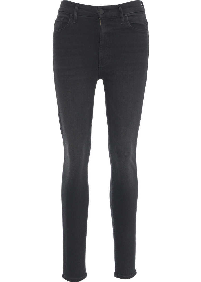 Blugi skinny MOTHER Skinny jeans Looker Black Femei (BM 19306070) 2