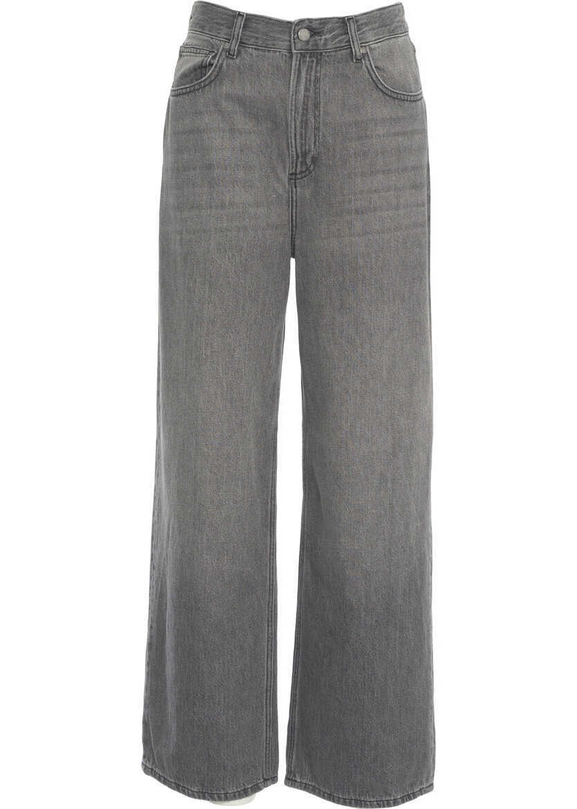 Blugi drepti Liu Jo Loose fit jeans Grey Femei (BM 19306079) 2