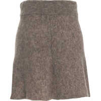 Fuste scurte Dama - Fuste scurte Second Female Knit mini skirt Emmalou Brown Femei (BM 19306094) - B-mall.ro