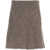 Second Female Knit mini skirt 'Emmalou' Brown