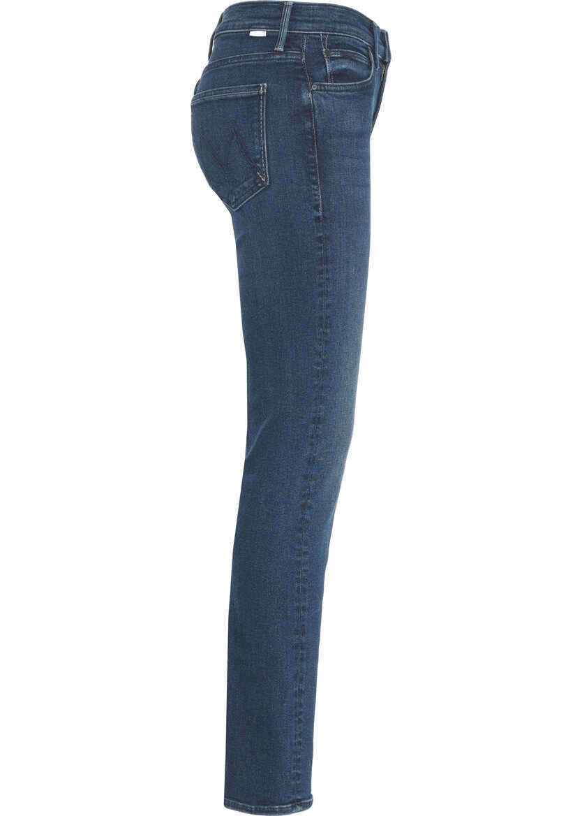 Blugi skinny MOTHER Skinny jeans The Rascal Blue Femei (BM 19306097) 3