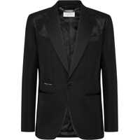Sacouri Lurex Peak Lapel Lord Fit 1-Button Blazer Barbati