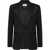 Philipp Plein Lurex Peak Lapel Lord Fit 1-Button Blazer Black