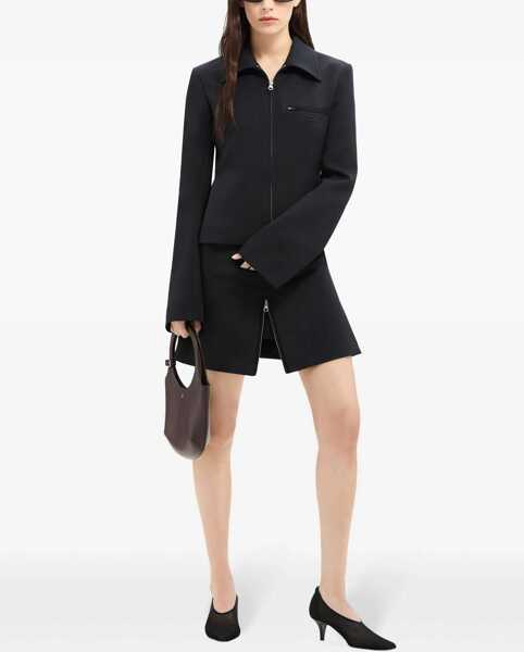 Jachete COURRGES Unlined Full-Zip Jacket Black Femei (BM 19306250) 2