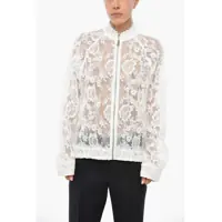 Bomber jacket Lace Full Zip Bomber Jacket Femei