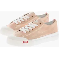 Sneakers Metallic Cotton S-Athos Low Top Sneakers Femei