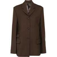 Sacouri TOTÊME Jersey Oversized Blazer With 3 Flap Pockets Femei