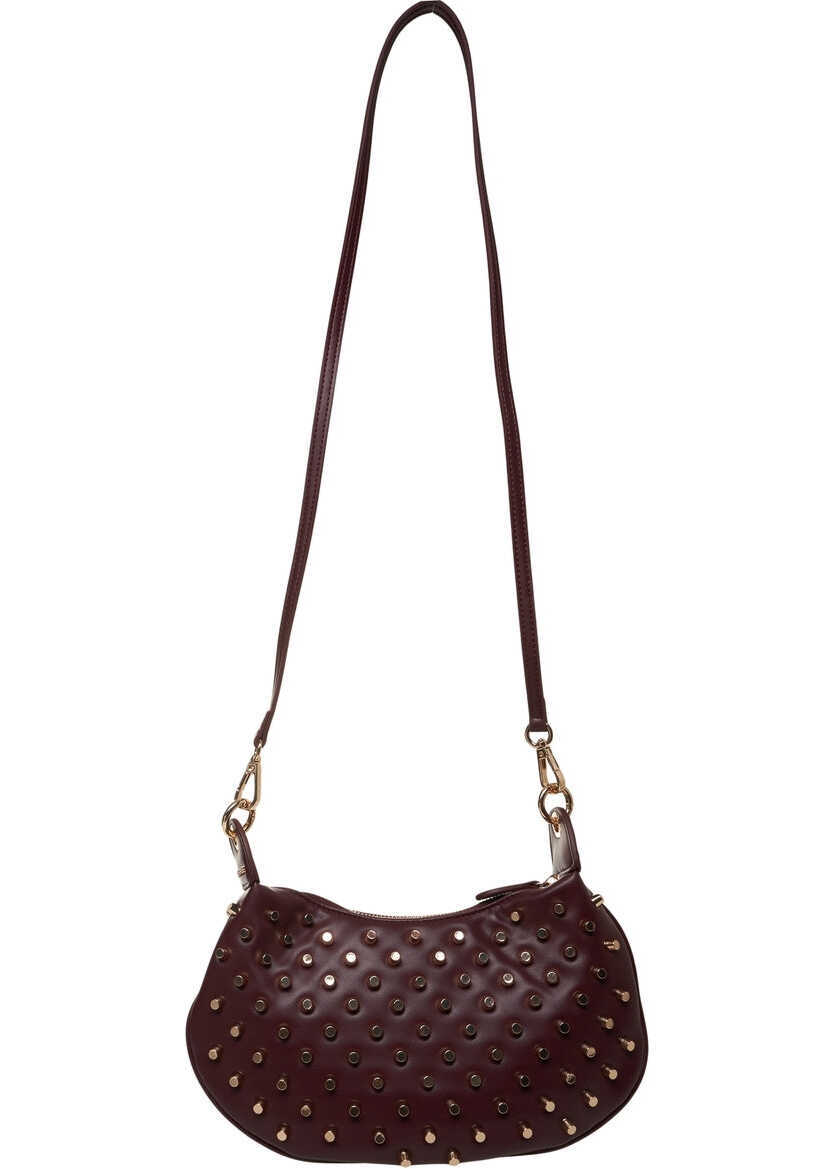 Genti de umar LA CARRIE Shoulder bag with studs Red Femei (BM 19306430) 4