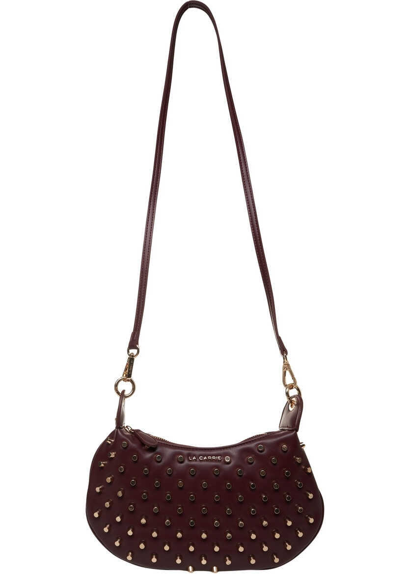 Genti de umar LA CARRIE Shoulder bag with studs Red Femei (BM 19306430) 1