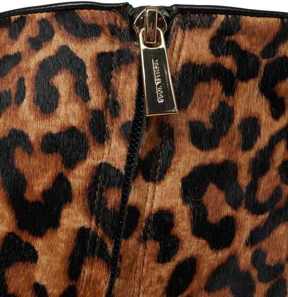 Cizme de iarna Michael Kors Pony hair ankle boots Selina Brown Femei (BM 19306442) 5