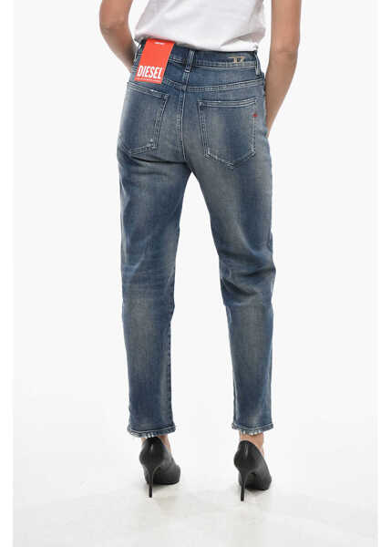 Blugi drepti Diesel Distressed Air Regular Fit Denims 19Cm Light Blue Femei (BM 19306502) 2