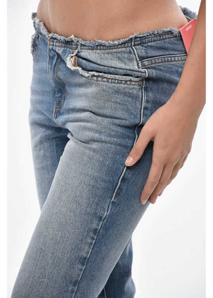 Blugi skinny Diesel Delav Ebbey Bootcut Denims 26Cm Light Blue Femei (BM 19306520) 3