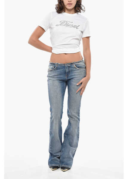 Blugi skinny Diesel Delav Ebbey Bootcut Denims 26Cm Light Blue Femei (BM 19306520) 4