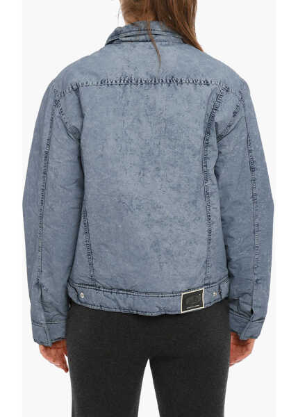 Jachete Eytys Front Pockets Buck Tech Padded Jacket Light Blue Femei (BM 19306535) 2