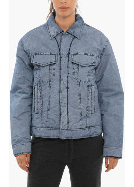 Jachete Eytys Front Pockets Buck Tech Padded Jacket Light Blue Femei (BM 19306535) 1