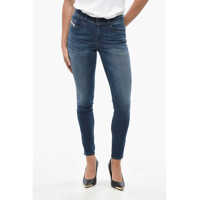 Blugi skinny Dark Washed Slandy Skinny Fit Denims 13Cm Femei