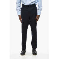 Pantaloni eleganti Thick Wool Pants With Hidden Clousure Barbati