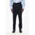 CORNELIANI Thick Wool Pants With Hidden Clousure Blue