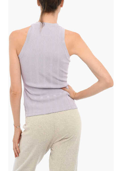 Bluze Eytys Solid Color Rancid Crew-Neck Top Violet Femei (BM 19306574) 2