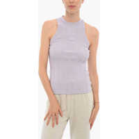 Bluze Solid Color Rancid Crew-Neck Top Femei