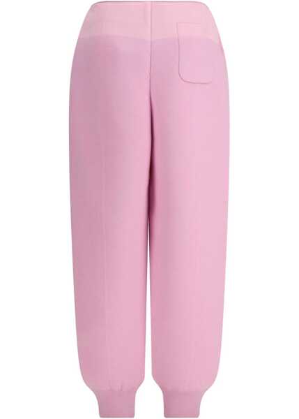 Pantaloni de trening Tom Ford Sculptural Joggers in Ultrafine Cashmere Blend ORCHID PINK Femei (BM 19306706) 2