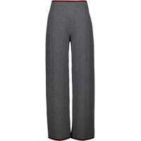 Pantaloni casual Ribbed Wool Trousers Femei