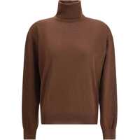 Pulovere casual Turtleneck Pullover in Cashmere, Wool, and Silk Femei