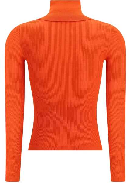Pulovere casual Saint Laurent Turtleneck Top RED Femei (BM 19306718) 2