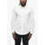 Diesel Stretch Cotton S-Benny Shirt With Spread Collar White
