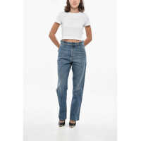 Blugi drepti Dama pagina 5 - Blugi drepti Bottega Veneta Mid Washed Cargo Denims 20Cm Light Blue Femei (BM 19306799) - B-mall.ro