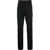 Pantaloni casual Straight Leg Wool Pants With Belt Loops Barbati