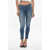 Calvin Klein Ckj Super Skinny Jeans With Frayed Hem 13Cm Blue
